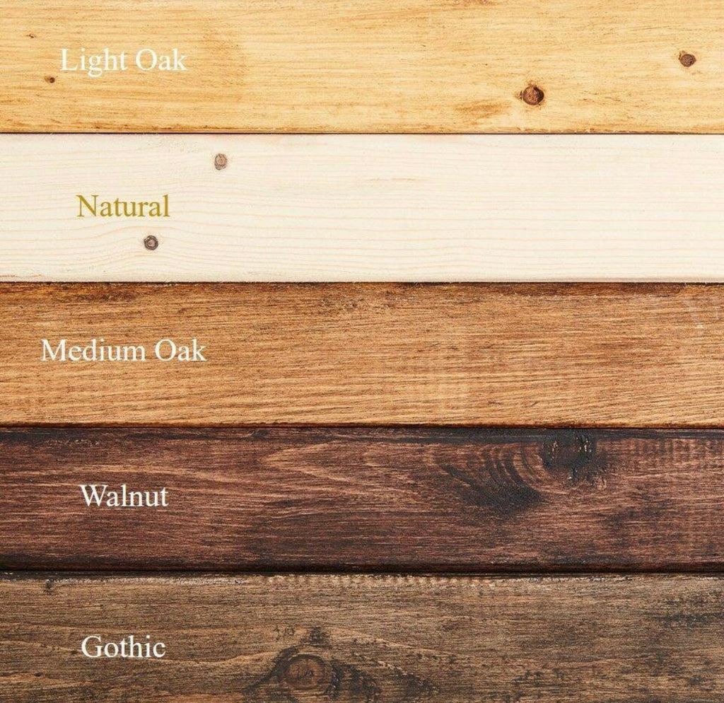 Rustic Reclaimed Pine Shelves