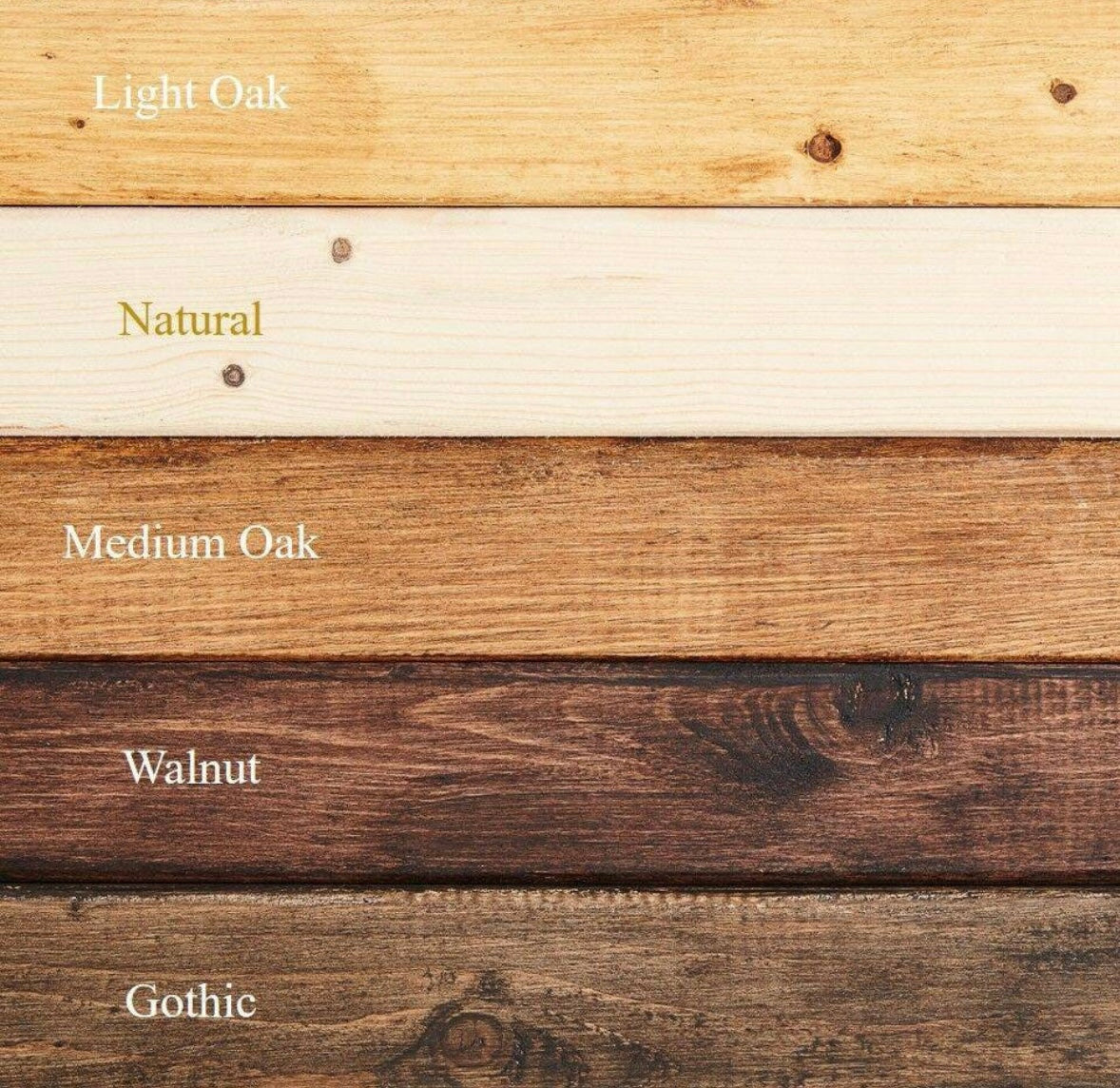 Rustic Reclaimed Pine Shelves
