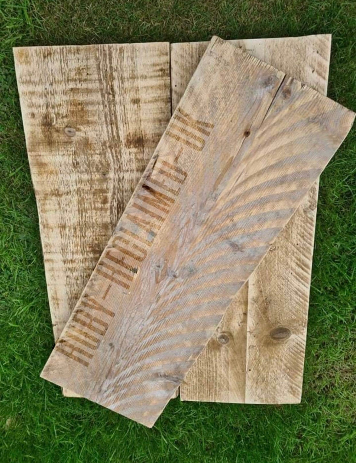 Rustic Reclaimed Pine Shelves