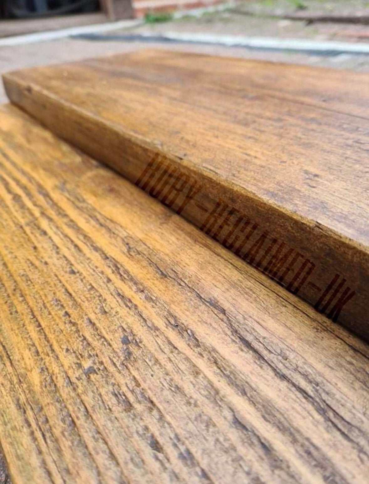 Rustic Reclaimed Pine Shelves