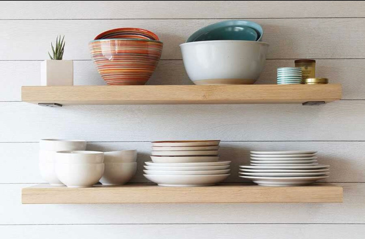 Exquisite Oak Shelves