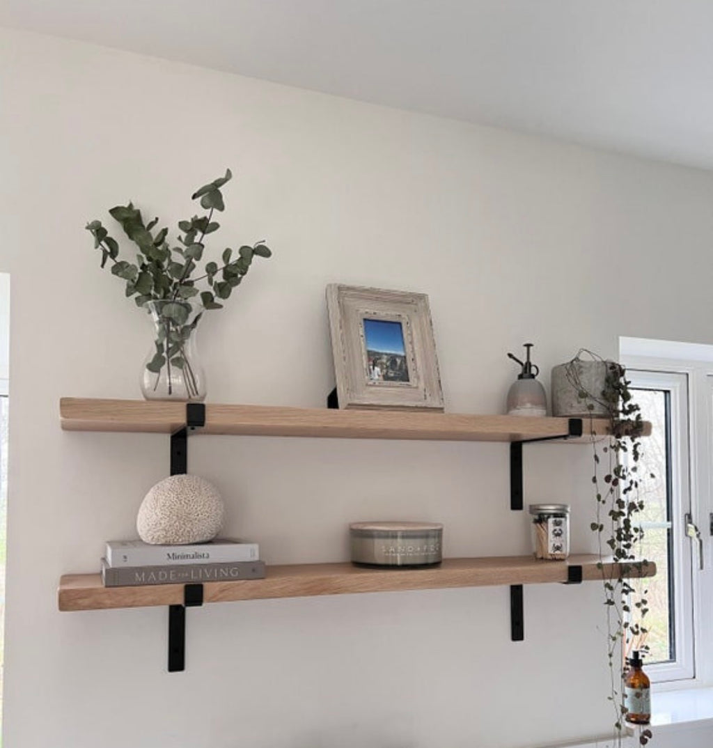 Exquisite Oak Shelves
