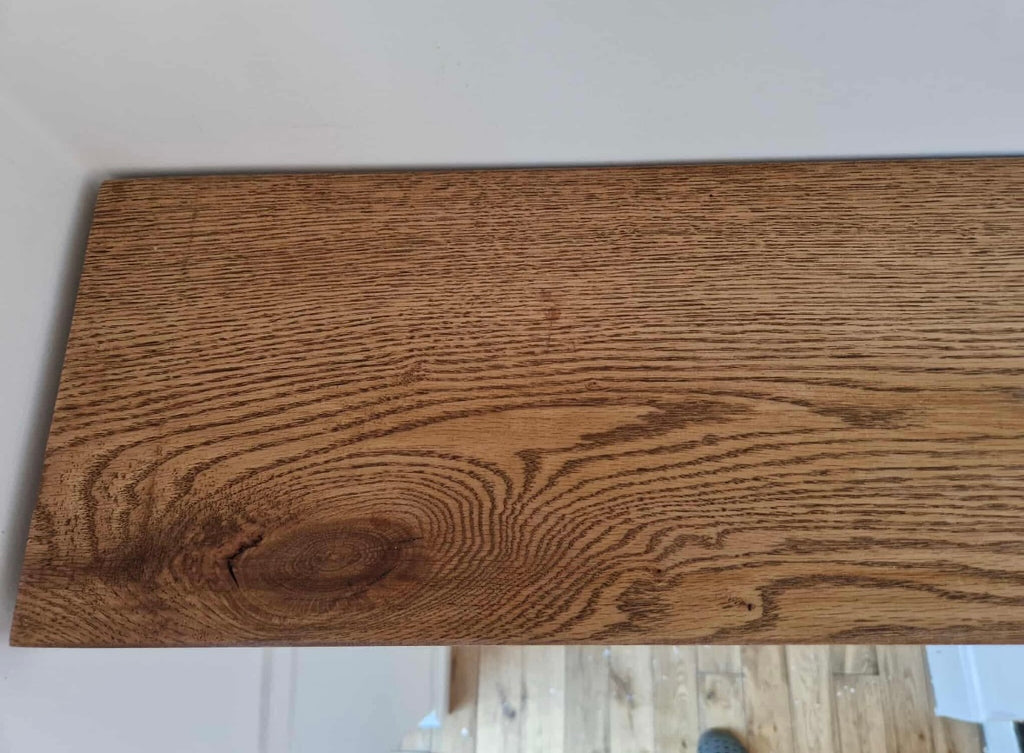Solid American White Oak Wall Shelving