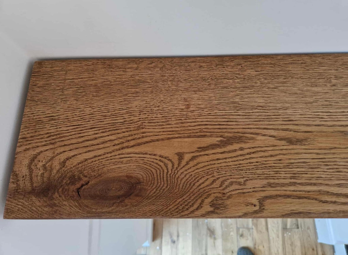 Solid American White Oak Wall Shelving