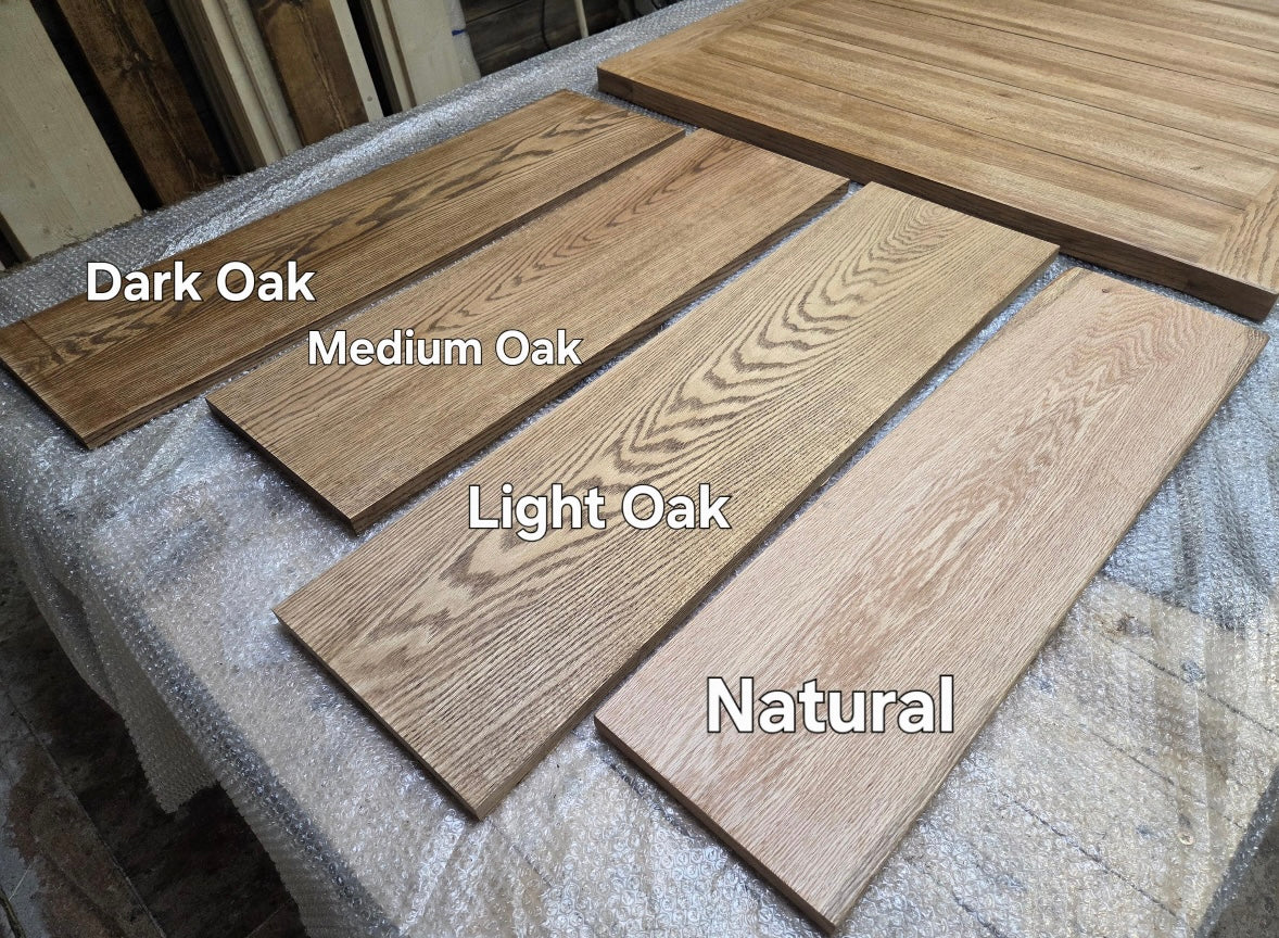 Solid American White Oak Wall Shelving