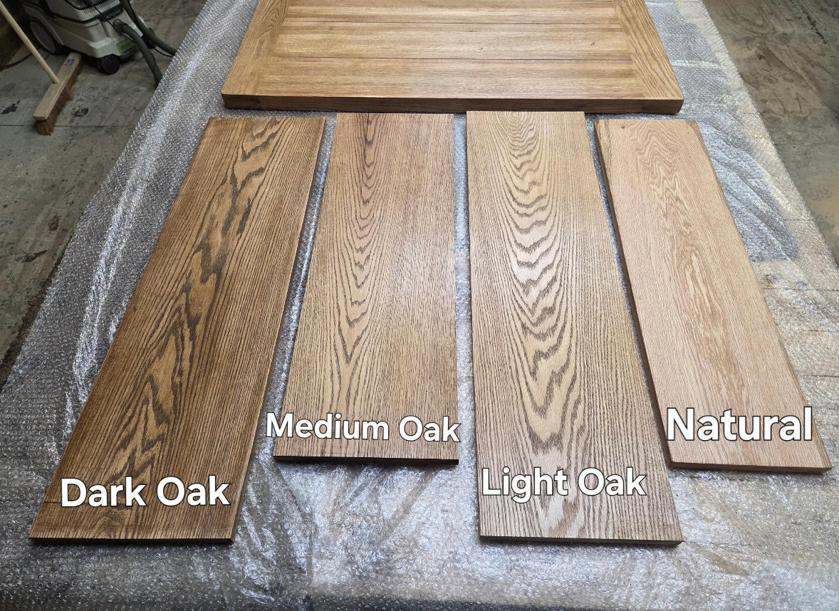 Solid American White Oak Wall Shelving